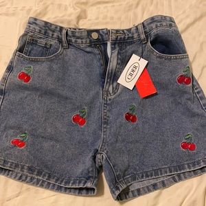 cherry shorts from Cider